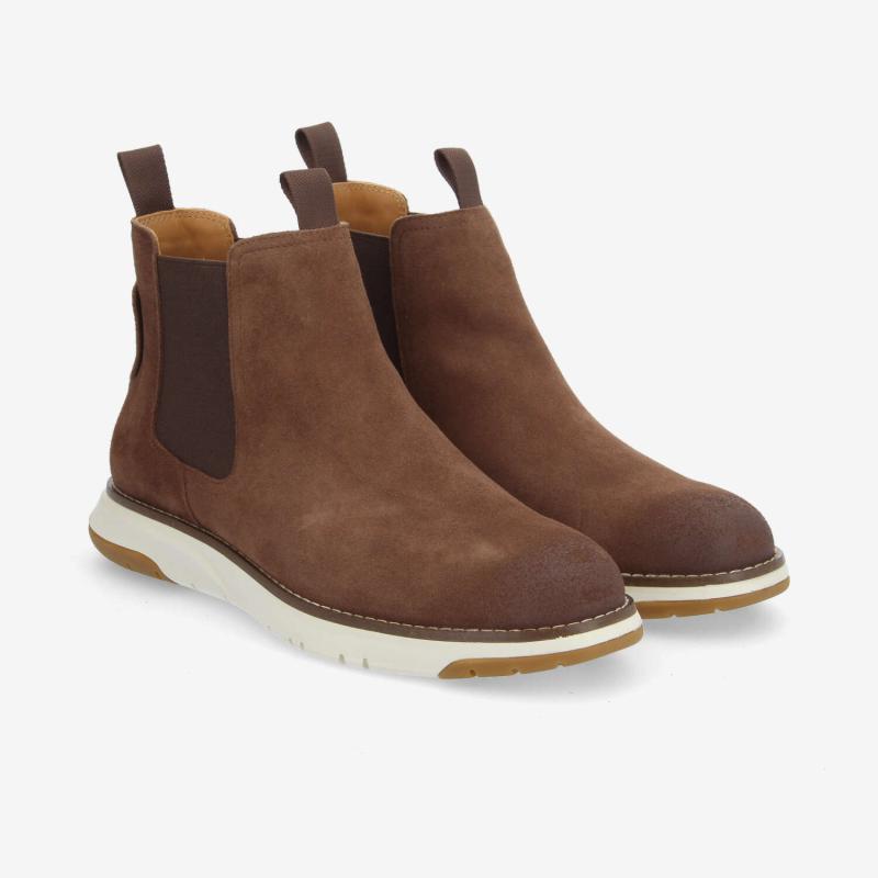 ECHO II CHELSEA M - OILY SUEDE - BROWN